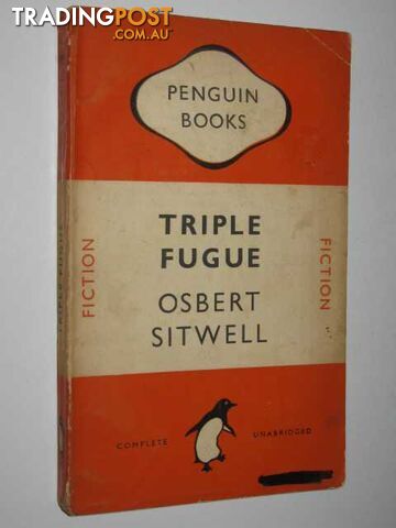 Triple Fugue  - Sitwell Osbert - 1948