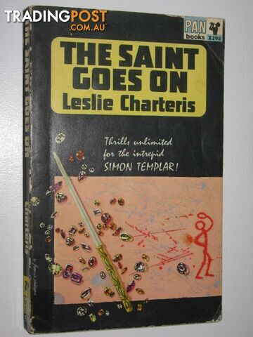 The Saint Goes On - Simon Templer Series - Charteris Leslie - 1967