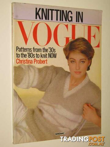 Knitting In Vogue  - Probert Christina - 1984