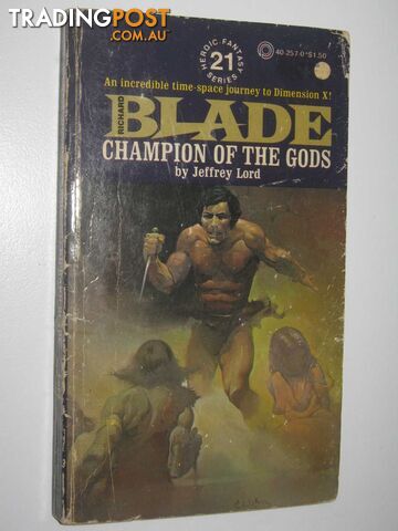 Champion of the Gods - Blade Series #21  - Lord Jeffrey - 1978 - photo 1 of 1