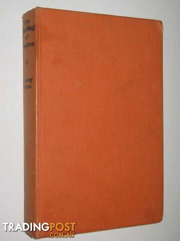 The Steering of Stephen - Ordon A. Lang - 1954