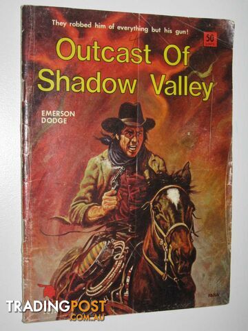 Outcast of Shadow Valley - Cleveland Western Series #1671 - Dodge Emerson - No...