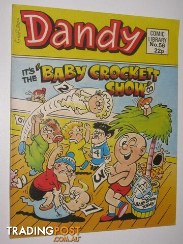 It's the "Baby Crocket Show" - Dandy Comic Library #56  - Author Not Stated - 1985