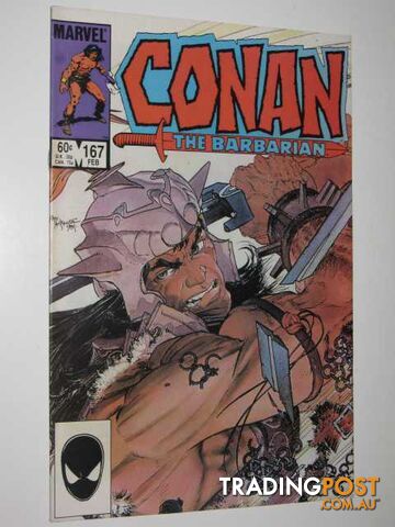 Conan the Barbarian #167  - Various - 1985