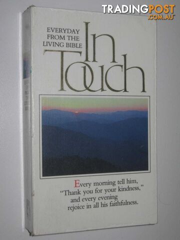 In Touch : Selections from the Living Light  - Author Not Stated