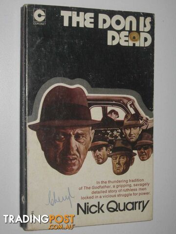 The Don is Dead  - Quarry Nick - 1972