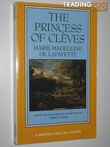 The Princess of Cleves : Contemporary Reactions, Criticism  - De Lafayette Marie-Madeleine - 1994