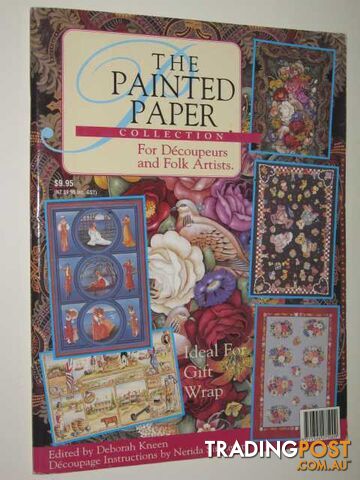 The Painted Paper Collection For Decoupeurs & Folk Artists  - Kneen Deborah