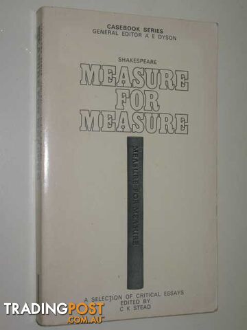Measure for Measure - Casebook Series  - Shakespeare William - 1971