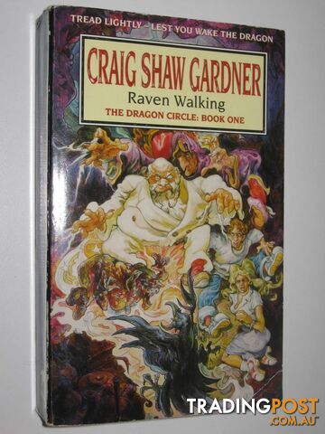 Raven Walking - The Dragon Circle Series #1 - Gardner Craig Shaw - 1995