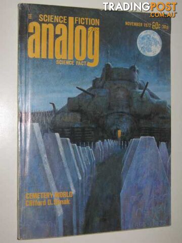 Analog Science Fiction and Fact November 1972 : Vol. XC, No. 3 - Various - 1972