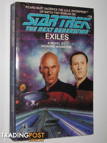 Exiles - STAR TREK: The Next Generation Series #14 - Weinstein Howard - 1990