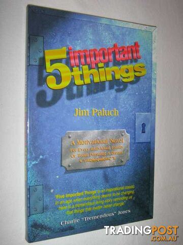 Five Important Things  - Paluch Jim - 1996