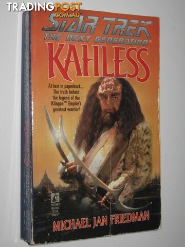 Kahless - STAR TREK: The Next Generation Series - Friedman Michael Jan - 1997