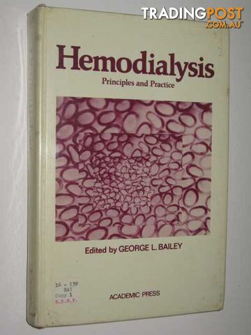 Hemodialysis  - Bailey George - 1972