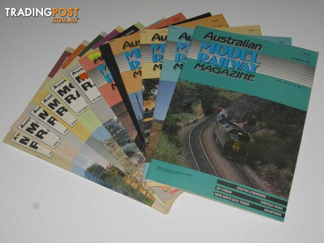 Australian Model Railway Magazine Volume 13 : Issues 142 to 153  - Author Not Stated - 1988