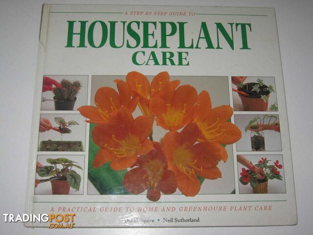 A Step By -Step Guide To Houseplant Care  - Squire David - 1993