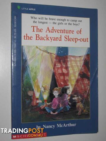 The Adventure of the Backyard Sleep-out - McArthur Nancy - 1992