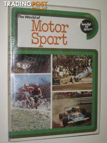 The World Of Motor Sport  - Tracey Dick & Hudson-Evans, Richard - 1971