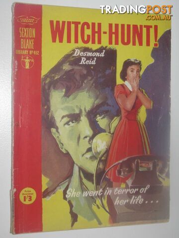 Witch-Hunt - Sexton Blake Library #348 - Reid Desmond - 1960