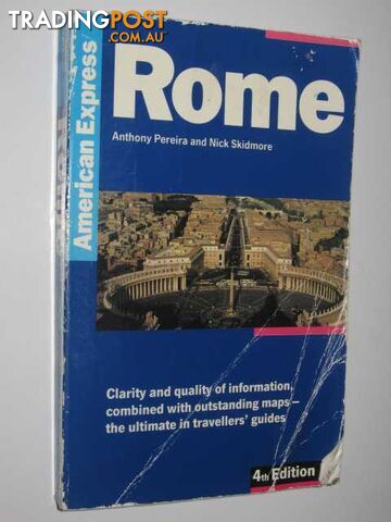 Rome - American Express Travel Guides Series  - Pereira Anthony - 1992