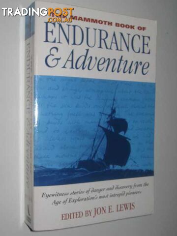The Mammoth Book of Endurance and Adventure - Lewis Jon E. - 2000