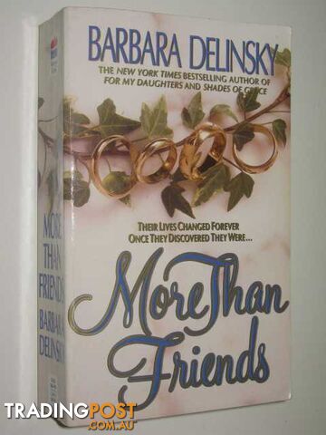 More Than Friends - Delinsky Barbara - 1993