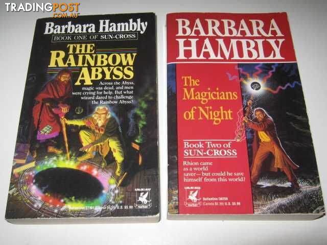 Sun-Cross Series : The Rainbow Abyss + The Magicians of Night - Hambly Barbara