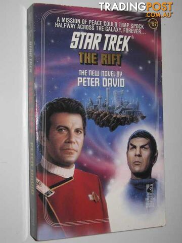 The Rift - STAR TREK Series #57 - David Peter - 1991