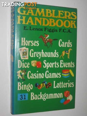Gamblers Handbook  - Figgis E Lenox - 1976