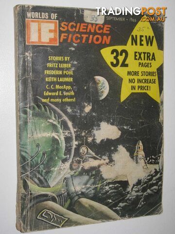 IF: Worlds of Science Fiction September 1965 : Vol. 15, No. 9  - Author Not Stated - 1965