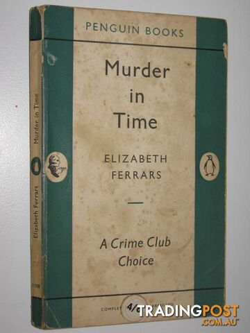Murder in Time - Ferrars Elizabeth - 1955