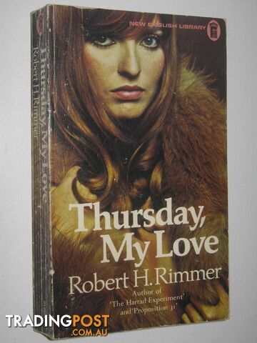 Thursday, My Love - Rimmer Robert H - 1972