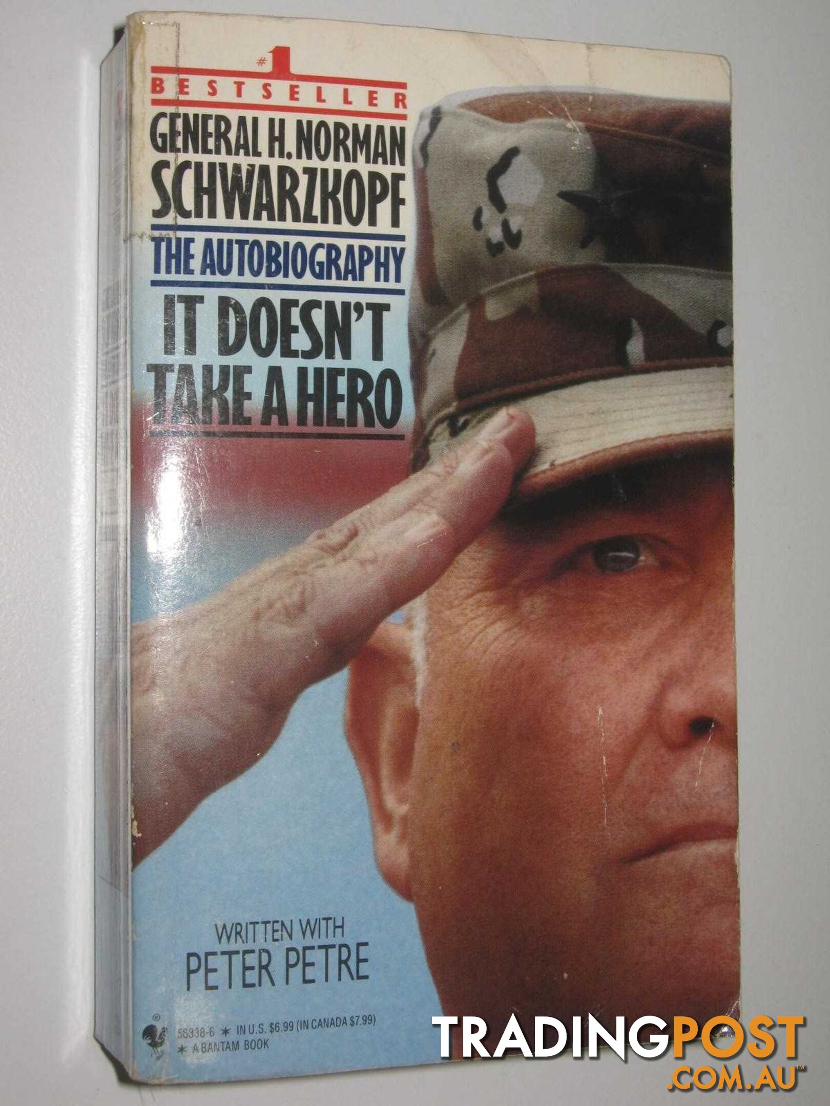 It Doesn't Take a Hero  - Schwarzkopf General H. Norman - 1993