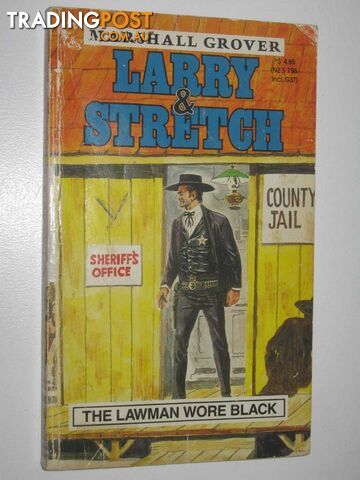 The Lawman Wore Black - Larry and Stretch Series #335  - Grover Marshall - 1989 - photo 1 of 1