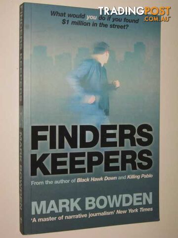 Finders Keepers  - Bowden Mark - 2002