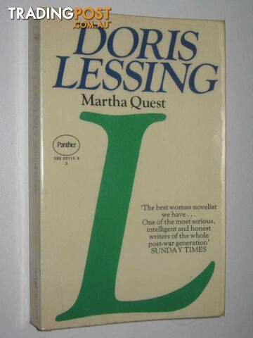 Martha Quest - Children of Violence Series #1 - Lessing Doris - 1975