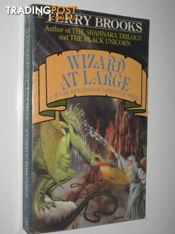 Wizard at Large - The Magic Kingdom of Landover Series #3 - Brooks Terry - 1989