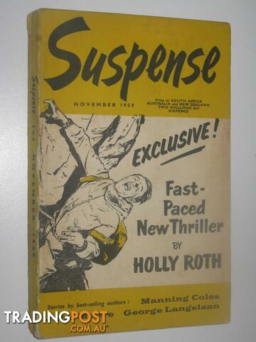 Suspense November 1959: Vol 2 No. 10 - Various - 1959