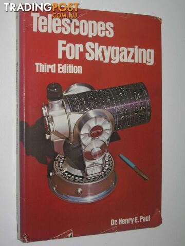 Telescopes for Skygazing  - Paul Dr Henry E. - 1979