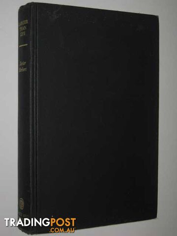 Larger Than Life : Twenty Short Stories - Herbert Xavier - 1963 - photo 1 of 1
