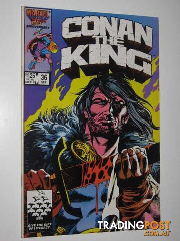 Conan the King #36  - Author Not Stated - 1986