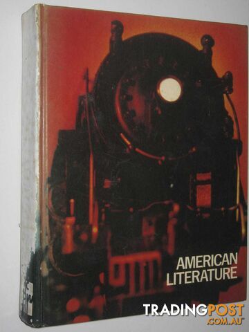 American Literature  - Carlsen G Robert & Schuster, Edgar & Tovatt, Anthony - 1973