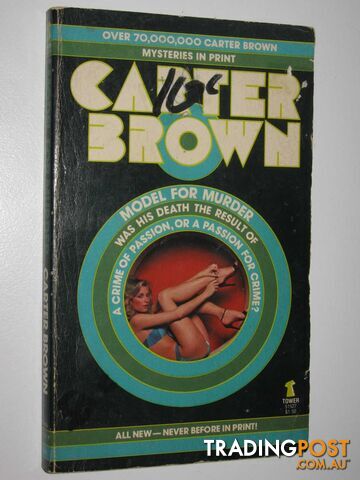 Model for Murder - Brown Carter - 1980