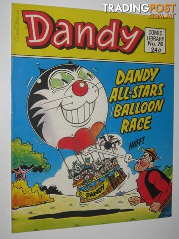 Dandy All-Stars Balloon Race - Dandy Comic Library #76  - Author Not Stated - 1986