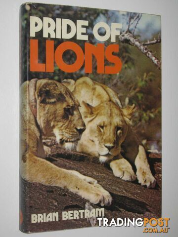 Pride of Lions - Bertram Brian - 1978