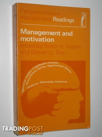 Management and Motivation : Modern Management Readings  - Ltd Penguin Books - 1970