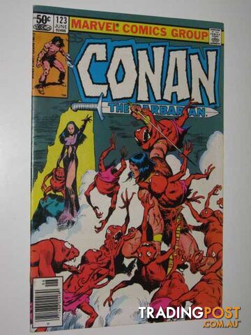 Conan the Barbarian #123  - Various - 1981