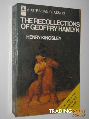 The Recollections Of Geoffry Hamlyn - Kingsley Henry - 1975