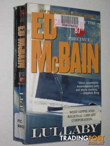 Lullaby - 87th Precinct Mystery - McBain Ed - 2004
